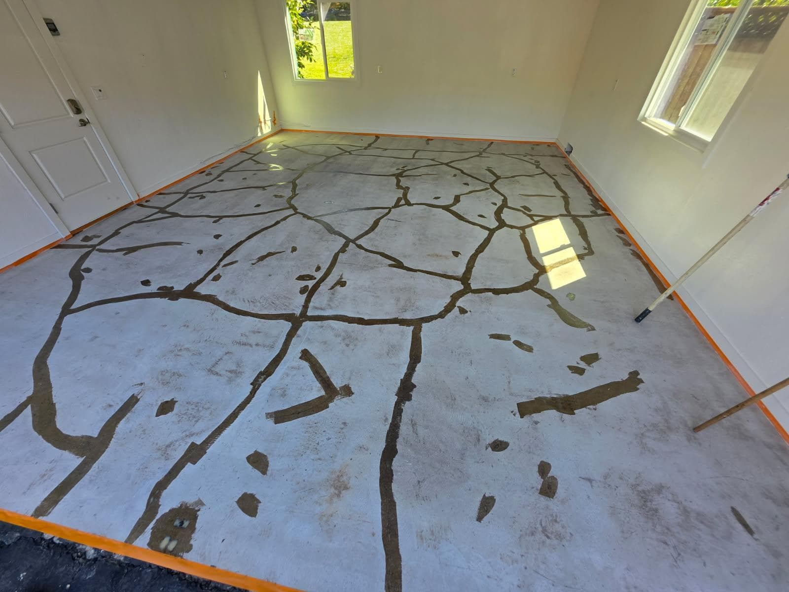 Gallery photos for Flake Epoxy Garage Floor Coating Completed in Orinda: Image #2