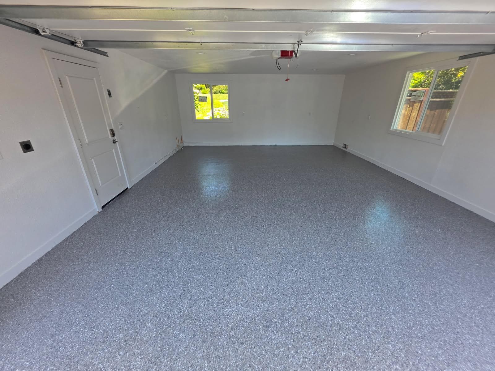 Gallery photos for Flake Epoxy Garage Floor Coating Completed in Orinda: Image #4