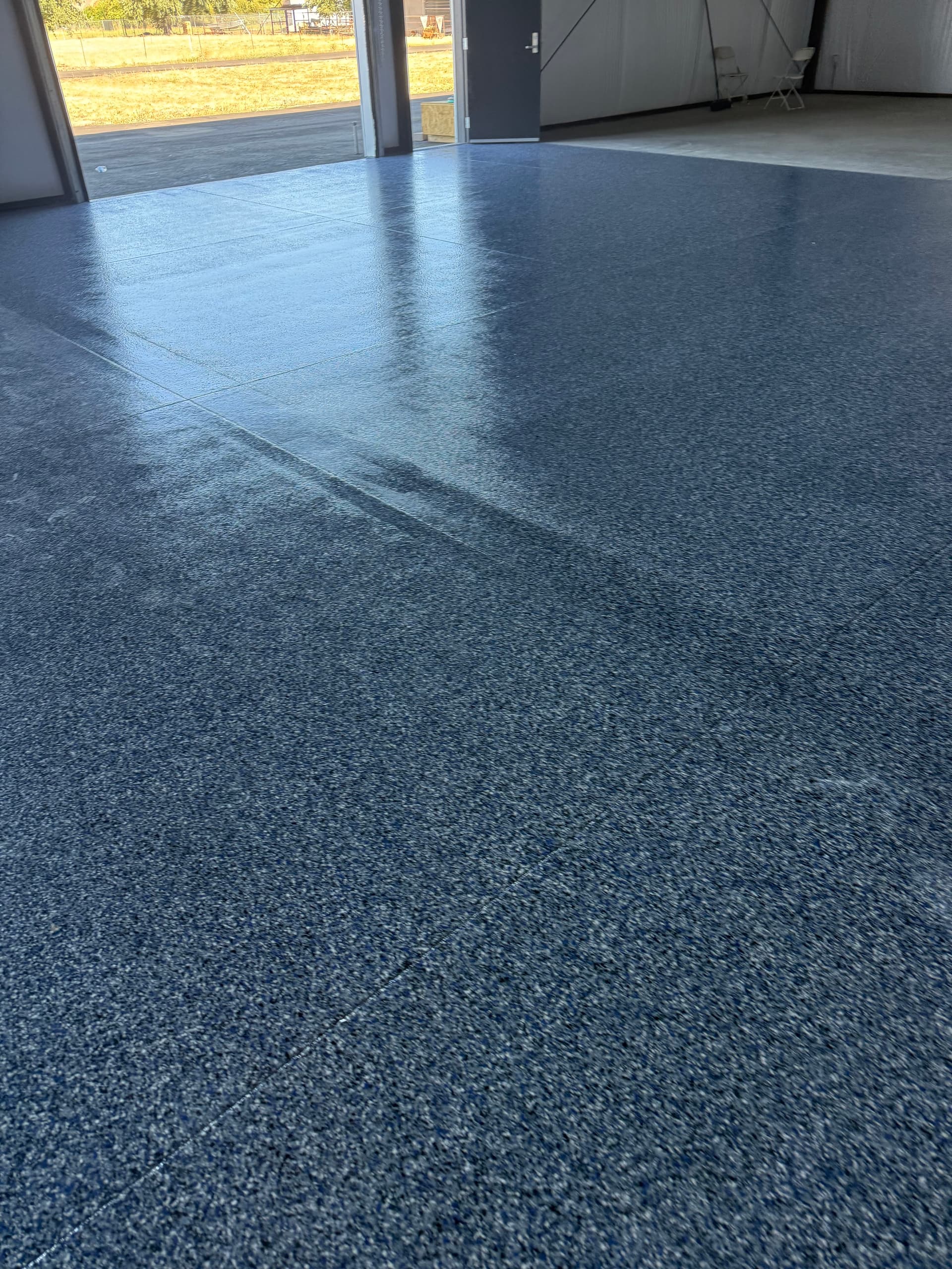 Gallery photos for Lodi Shop Floor Coating with Orbit Blend Flake Epoxy: Image #3