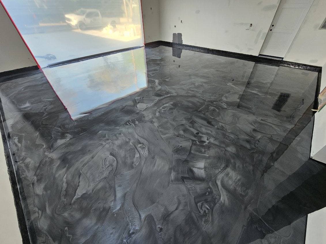 Metallic Epoxy Garage Floor Done Right in El Dorado Hills image