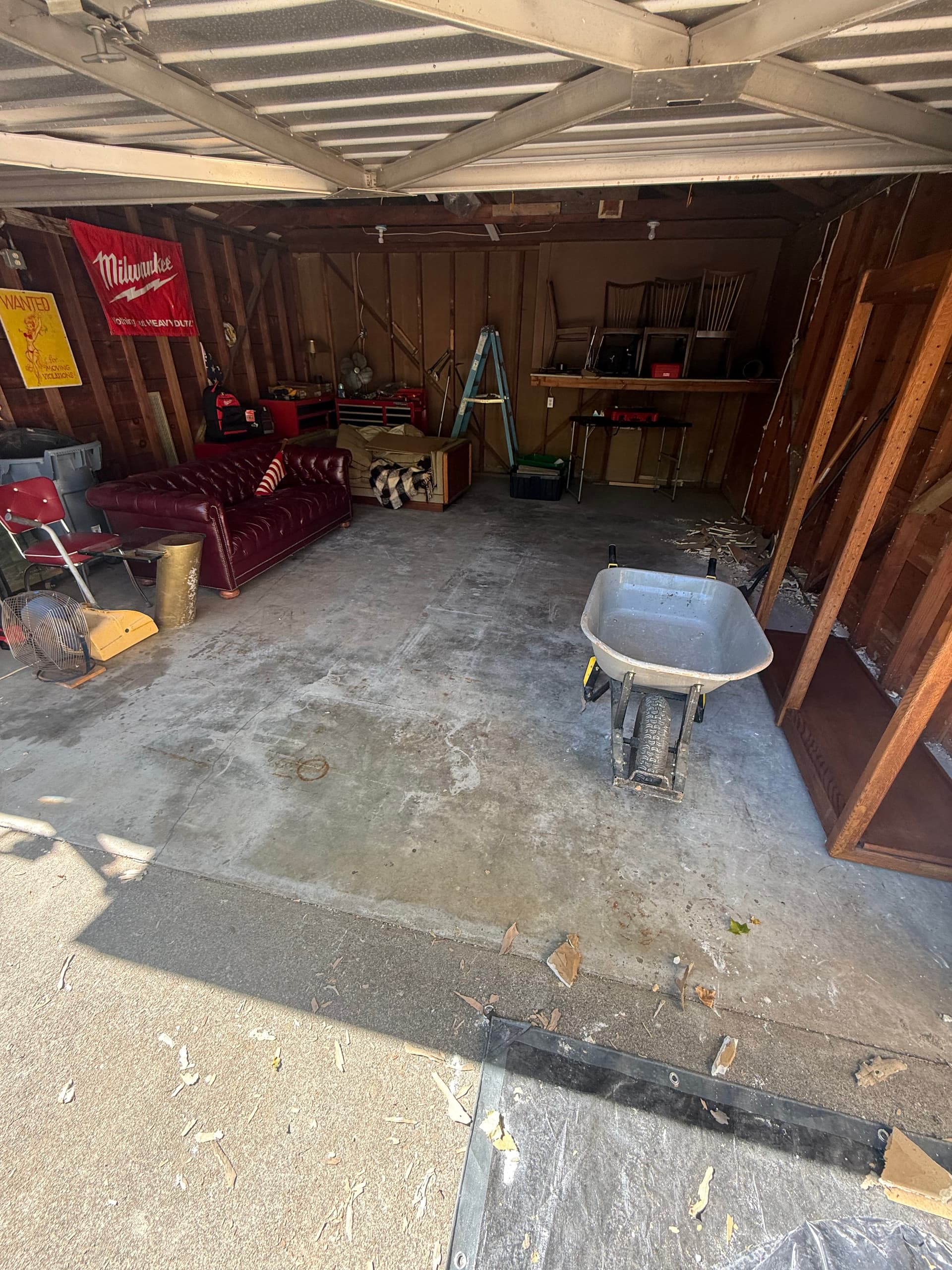 Flake Epoxy Garage Floor Coating in Land Park Sacramento image