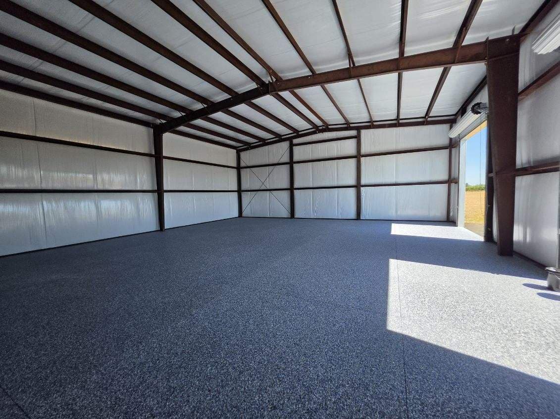 Gallery photos for 2,550 Sq Ft Shop Floor Coated with Flake Epoxy in Lodi CA: Image #2
