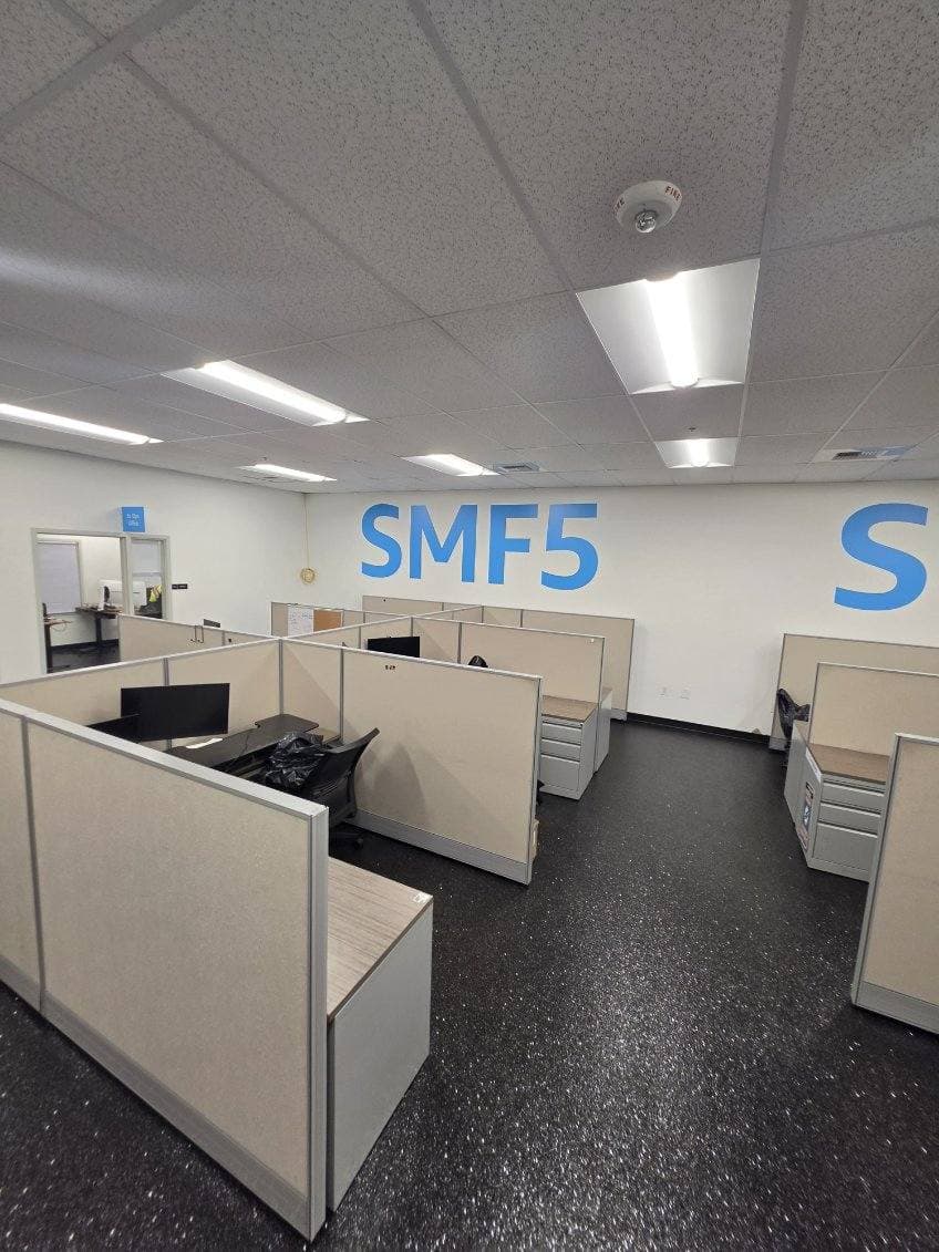 Gallery photos for 3,000 Sq Ft Warehouse Office Floor Coating in Vacaville CA: Image #2