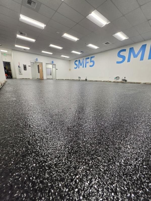 3,000 Sq Ft Warehouse Office Floor Coating in Vacaville CA image